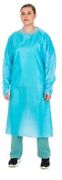 Lab Jacket, SMS, Knit Collar, <br> Knit Cuffs, Small, Blue, 25/cs<br> Cardinal 2199LJ