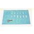 Magnetic Instrument Pad,<br>  Medium, Blue, 10" x 16", Sterile, 48/cs<br> Cardinal 200-16B	