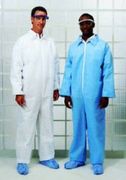 Coveralls, Open Cuff/Ankle, <br> Medium Weight, X-Large, Blue, 24/cs<br> Cardinal 1201CV