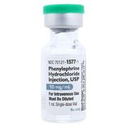Phenylephrine HCl Injection <br> 10mg/mL SDV 1mL Each, 100 VL/Case <br> Amneal 70121157705