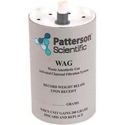 Waste Anesthetic Gas (WAG) <br>Canister Activated Charcoal Filter<br> 4 Canisters/Case <br> Patterson 11090