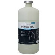 Dextrose 50% Sterile<br>  Preservative Free Solution Injection, 500mL <br> Vetone 501053