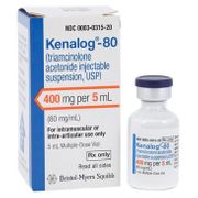 Kenalog 80 Injection <br>  80mg/mL MDV 5mL Each<br> Bristol 0003031520