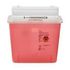 Sharps Container SharpStar In-Room <br> Translucent Red Base <br> 5QT , 12-1/2 H X 5-1/2 D X 10-3/4 W Inch<br> Horizontal Entry 1.25 Gallon , each <br> Cardinal 8507SA Sharps Container SharpStar In-Room <br> Translucent Red Base <br> 5QT , 12-1/2 H X 5-1/2 D X 10-3/4 W Inch<br> Horizontal Entry 1.25 Gallon , each <br> Cardinal 8507SA