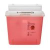 Sharps Container SharpStar In-Room <br> Translucent Red Base <br> 5QT , 12-1/2 H X 5-1/2 D X 10-3/4 W Inch<br> Horizontal Entry 1.25 Gallon , each <br> Cardinal 8507SA Sharps Container SharpStar In-Room <br> Translucent Red Base <br> 5QT , 12-1/2 H X 5-1/2 D X 10-3/4 W Inch<br> Horizontal Entry 1.25 Gallon , each <br> Cardinal 8507SA