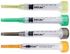 Ideal Hard Pack 3cc Luer Slip Syringe <br>with Needle, Yellow, 20g x 1.0" , 100/Box <br> Vetone 8863
