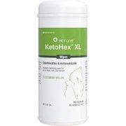 KetoHex XL Wipes <br>  for Dogs, Cats and Horses, 60 Count<br> Vetone VSP1010