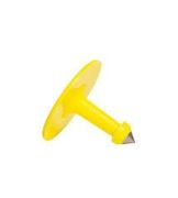 Ceres Rancher Ear Tag Pins<br> 100/Pack ,  Yellow <br> Cares SPS008