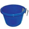 8 Quart Plastic Bucket <br>  w/ Hanging Bracket , 5/Case <br> Coburn P8HB-06