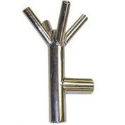 Deluxe SS Distributor Tee--5/8"<br> 10/Pack <br> Coburn 120120