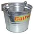 Galvanized Steel Pail <br> w/ Bracket No Hole 8qt , 6/Case <br> Coburn 75HD