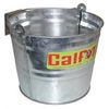 Galvanized Steel Pail <br> w/ Bracket No Hole 8qt , 6/Case <br> Coburn 75HD