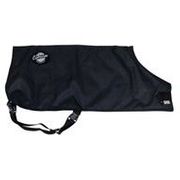 Large Calf Warm Up Jacket <br>  Holstein Size , each <br> Coburn R2801-BK