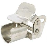SS Snap Clamp <br> up to 1" OD , 10/Pack <br> Coburn 140105