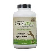 Advanced Cetyl M Joint Action <br> Formula for Dogs, 120 Tablets<br> Compana 092-41120