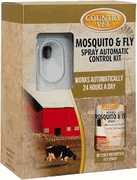 Country Vet Mosquito and Fly <br>  Spray Automatic Control Kit <br> Country Vet Product 32-1962CV