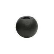 Black Piston Knob for Syringe<br> 10/Pack <br> Allflex 322385