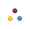 Knob Replacement for Syringe,<br>  3-Pack (Red, Yellow, Blue) <br> 10 Pack/Case <br> Allflex MR2-KNOB-PACK