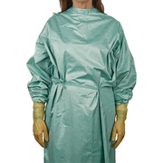 AHS Sterile Reusable <br> Fluid Barrier Surgical Gowns <br> AHS Large � CLEARANCE , Each <br> ANIMAL HOSPITAL SUPPLY 5-502