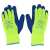 ActivArmr 80-400 Acrylic Terry Loop <br> Latex  Thermal Gloves <br> 2XL Bl/Ylw 72/Case <br> Ansell 206423