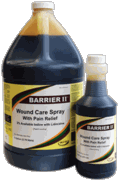 Barrier II Wound Care Spray <br>  with Pain Relief, 1 Gallon <br>   Aurora Pharm 19009
