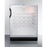 24" Wide Wine Cellar, <br> ADA Compliant <br> Door Swing RHD , Glass <br> Summit SWC6GBLADA
