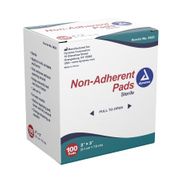 Non-Adherent Dressing <br> Viscose / Polyester / Polyethylene <br>2 X 3 Inch Sterile , 100/Box ,12 Box/Case  <br> Dynarex  3423