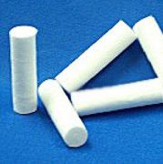 NON STERILE COTTON ROLLS ( L-2 )<BR>  0.5"X6" , 500 / BOX 
