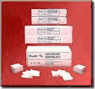 NON STERILE SPONGE GAUZES <BR> SIZE 3" X 3" 