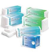 Non Woven Sponge Gauze<br> Non Sterile  2x2" 4 Ply  4000/Cs<br> Dynarex-3252