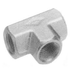 NPT Female Tee Pipe Fitting <br> 1/8in Chrome Plated , 20/Pack  <br> Allied HealthCare 12-90-0006