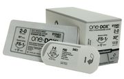 One-Dox Synthetic Absorbable Suture #2-0, <br>30" Violet Monofilament Polydioxanone, <br> 1/2 Circle, 36mm Taper Point Needle (CT-1) , 12/Box <br> Vetone 611073