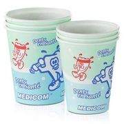 Paper Cup, <br>4 oz, Healthy Teeth Design, <br>100/slv, 10slv/cs<br> Medicom 114-CH