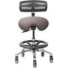 Pivetal  Bulldog Stool Neutra <br>Stool with Backrest, Foot Ring and Large Base <br> Pivetal 78951588