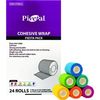 Pivetal Cohesive Wrap 3" x 5 yd, <br> Fiesta Assortment, 24/Pkg<br> Pivetal 78951058