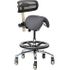 Pivetal Labrador Stool Carbon Stool <br>  with Backrest and Large Base <br> Pivetal 78951557