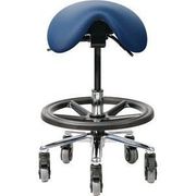 Pivetal Labrador Stool Jet Blue Stool with Foot Ring<br> Pivetal 78951561