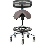 Pivetal Labrador Stool Neutra Stool <br>with Backrest and Large Base <br> Pivetal 78951572
