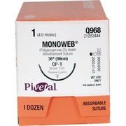 Pivetal MonoWeb Sutures  Size 1,<br> 12/Pkg Q968, 36" (CP-1) <br>PIVETAL 21282444