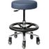 Pivetal Persian Round Stool Jet Blue <br> Round Stool with Foot Ring <br> Pivetal 78951548