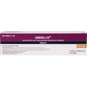 Pivetal Umbrellin <br>  (amoxicillin and clavulanate potassium) <br>Tablets, 62.5 mg, 210/Pkg<br> PIVETAL 21307541