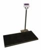 Platform Walk-On Scale <br> with Indicator Stand, 43"L x 20"W x 3"H <br> Vetone 0500-0180