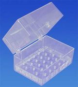 Plexiglas, Clear, 72 Hole Bur Blocks, <br>5" x 2" x 1/2", 10/16 Hole Spacing , 10/Pack ,<br> Palmero 1516DFG