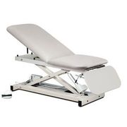 Power 500, Open Base Power Casting Table <br>with Clinton Clean Leg Rest  <br> LXWXH 76"X27"X(18"-35") <br> Clinton 80350