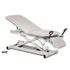 Power 500, Open Base Power Table <br> with Adjustable Backrest, Footrest and Stirrups <br> LXWXH  76"X27"X(18"-35") <br> Clinton 80360