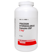 PRAZOSIN 2MG S/D 11/14 <BR>1000 Capsules/pack <br> Brand Name <br> ( MINIPRESS 2MG S/D 11/14 ) <br> Teva  	00093406810 
