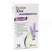 PRECISION XTRA KETONE STRIPS<br> 10/Box <br> Abbott 277959