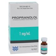 Propranolol HCl Injection SDV <br> 1mg/mL 1mL Box 10/Box <br> Hikma 00143987210