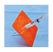 Recap-It Syringe Recapping Card <br> Orange 100/Case <br> Ansell Sandel 2280