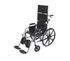  Reclining Wheelchairs <br>RECLINER, EXCEL, <br>18", DLA, ELR <br> Medline MDS808450